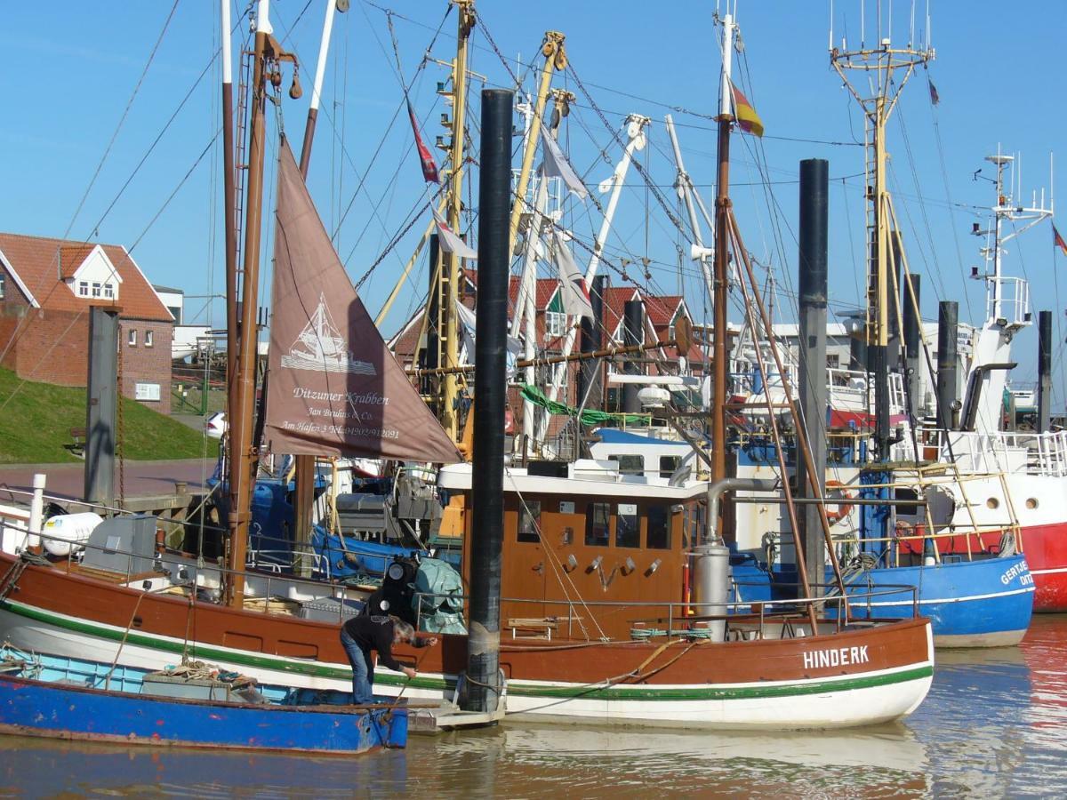 Vier Sterne Am Hafen, Ditzum Zewnętrze zdjęcie