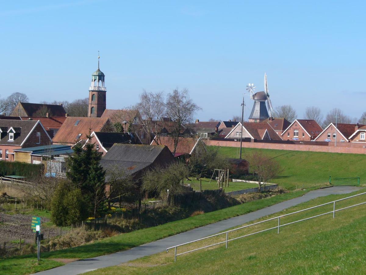 Vier Sterne Am Hafen, Ditzum Zewnętrze zdjęcie
